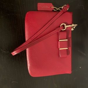 Coach Darcy Bow Wristlet